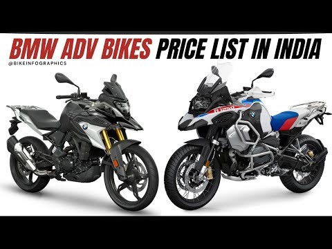 BMW Adventure Bikes Price List in India 🇮🇳 300cc | 850cc | 1250cc 🔥
