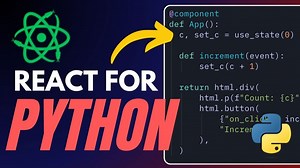 ReactPy： Python 现在也能制作用户界面（就像 React 一样）