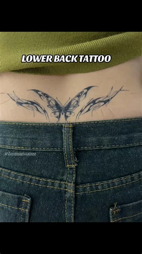 Stunning Lower Back Temporary Tattoo Ideas
