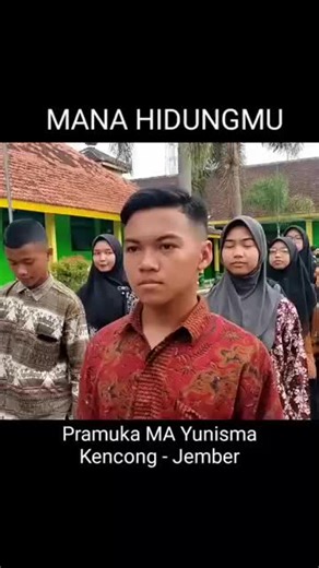 Lagu Pramuka: Mana Hidungmu dan Matamu