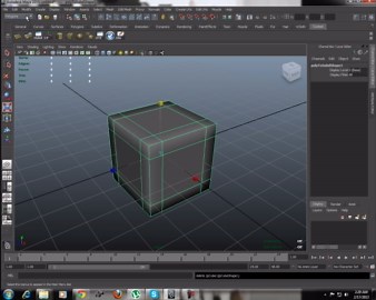 how to convert polygon to nurbs in maya & Export , Import in IGES file .