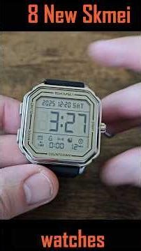 8 New SKMEI watches preview - part1 #gedmislaguna #skmei #skmeiwatch #watch #shorts