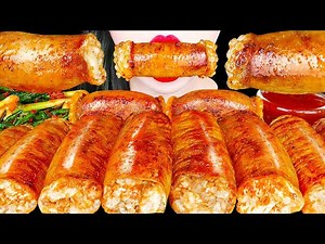 ASMR DEACHANG KIMCHI MUKBANG 바삭한 통대창 쪽파김치 먹방 GRILLED BEEF LARGE INTESTINES COOKING & EATING KOREAN