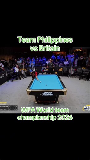Philippines vs Britain Billiards Championship Highlights