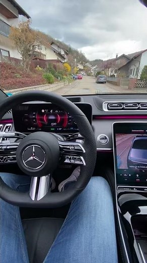 2021 Mercedes-Benz S-Class 360° camera crazy functionality #shorts