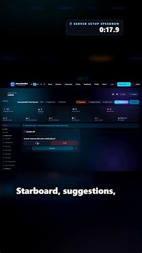 AscensionBot || Build a complete Discord server in minutes — zero commands