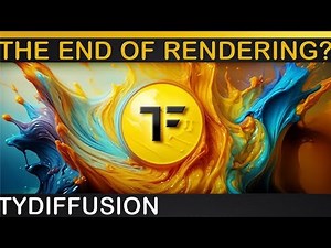 tyDiffusion - A.I. in 3ds Max |TyFlow 3Ds Max