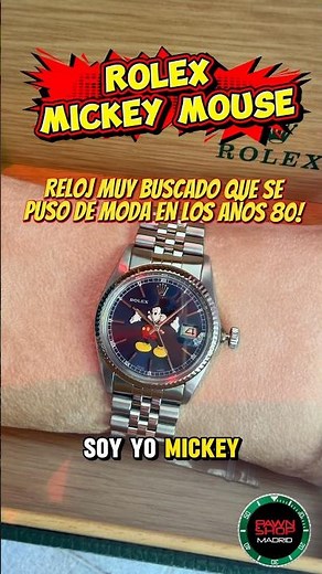 ROLEX MICKEY MOUSE