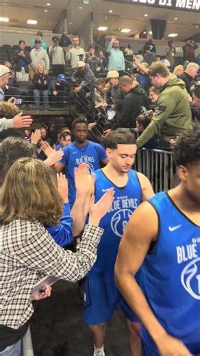 Duke takes the floor for open practice