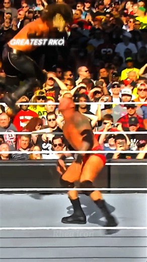 GREATEST RKO IN WWE HISTORY?! 😱 Randy Orton vs Seth Rollins Unbelievable Moment! #shorts #wwe #viral