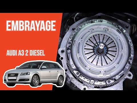 Changer le Kit d'Embrayage Audi A3 2 2.0 TDI 🚗
