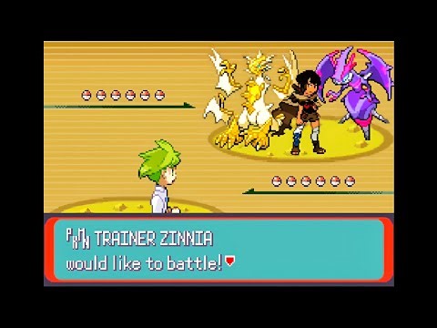 Pokemon Emerald: Wally's Quest - Lorekeeper Zinnia @ Wretched Dimension (Mega-3 Finale, Hard Mode)