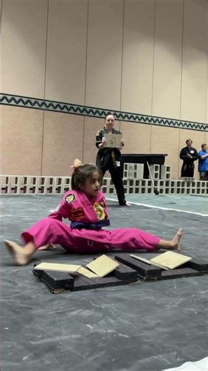 Building Technique, Power & Confidence | Kids Board Breaking Competition #karate #martialarts