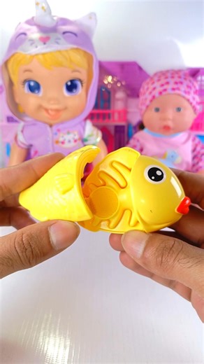 ASMR Unboxing Minnie Mouse & Boys Fish 🐠 Set Toys Satisfying ASMR Unboxing With My World Of Toys 🌈🧸