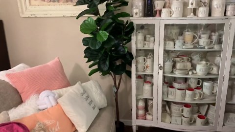 Artificial Fiddle Leaf Fig Tree - 6.5ft Faux Ficus Lyrata Plant with 108 Fiddle Leaves Fake Fig Silk Tree in Pot Artificial Tree for Indoor Outdoor Home Office Housewarming