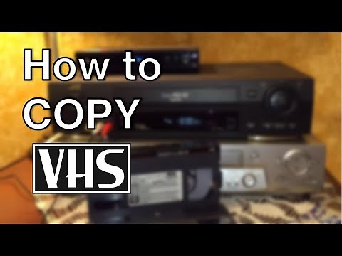How To Copy VHS Movie Tapes When You Can't in 1986