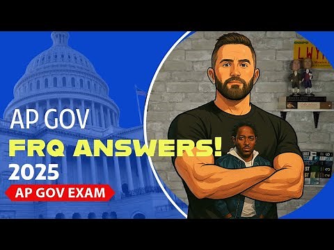 2025 AP Gov FRQ Answers!!