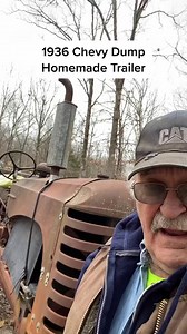52K views · 2.4K reactions | A Look At An 87 Year Old Chevy Dump Built Into Farm Trailer #dump #tractor #massey #farm #hydraulic #wood | Tractorman | Facebook