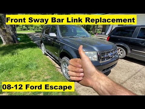 Front Sway Bar Link Replacement Ford Escape 2008 2009 2010 2011 2012 08 09 10 11 12