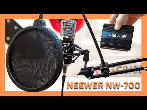 Neewer NW-700 Microphone kit With 48V Phantom Power Supply Review