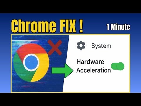 Fix Chrome Lag & Freezing! How to Turn Off Hardware Acceleration