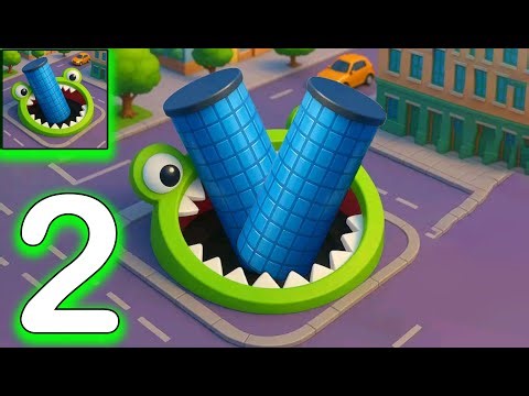 Hole. io - All Level Walkthrough Gameplay (Android, iOS) Part-2 Full Tutorial