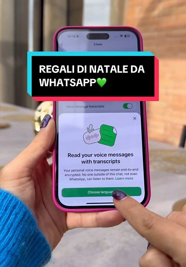 Regali di Natale tramite WhatsApp: Scopri come