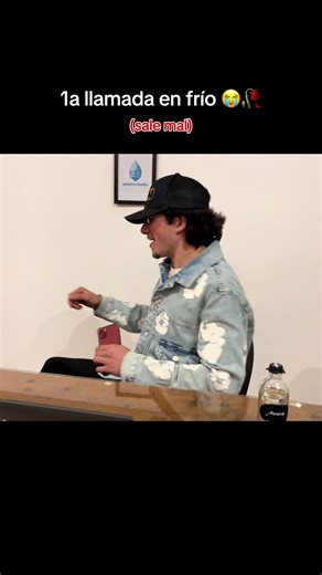 Primera experiencia en una llamada en frío…Un poquito mala 🥀😭 #emprender