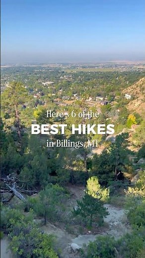 Here's 6 of the BEST HIKES in Billings 🥾⬇️