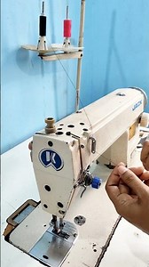 sewing tutorial for beginners #how to thread on Jack sewing/industrial machine #how to put thread