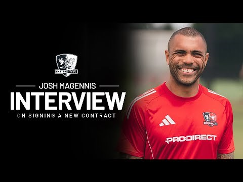 💬 Josh Magennis on his new contract and returning to training | Exeter City Football Club