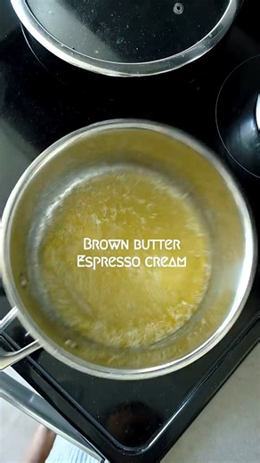 Brown butter espresso cream recipe #easy #tasty topping