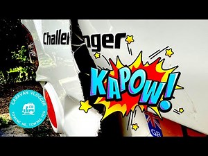 Caravan Crash. The caravan was written off. 2 weeks old! Damage Shown Internal and External