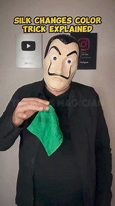 76K views · 1.4K reactions | Magic trick change silk color explained #tricks #magic #magician #magical #foryou #reels #trend #trending #viralvideo #usa #pdiddynews #newpost Magicians Got Talent | The Mask Magic Tricks | Facebook