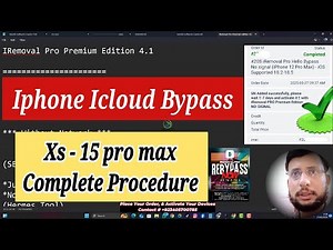 iRemoval Pro Premium Edition v4.1 | iCoud Bypass for iPhone xr to iPhone 15 Pro Max | 1st Batch Done