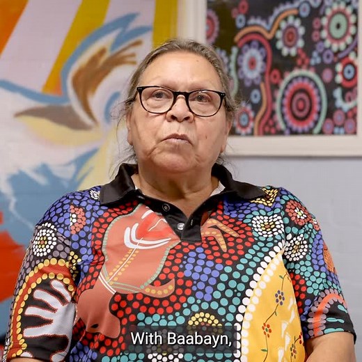 For many Aboriginal and Torres Strait Islander peoples, @baabayn Aboriginal Corporation is a place to strengthen or rekindle their ties to culture, country and each other. Some people arrive with strong community links, others are reconnecting to their culture through learning from elders, so that history can continue to be passed down through generations. Meet Daphne, who shares why this passing of knowledge is so important. If you’re interested in finding out more, visit baabayn.org.au. #abori