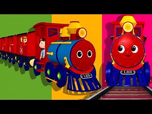 Color Train 🚆 + More Nursery Rhymes & Kids Songs - ABCs and 123s | Learn with Little Baby Bum