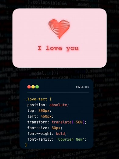 Corazón Dibujado con HTML, CSS y JavaScript