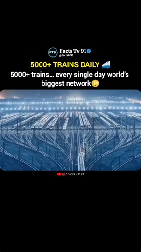 China Runs 5000+ High-Speed Trains Every Day 😳