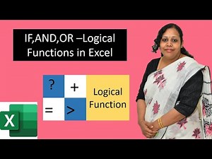 IF, AND, OR - Logical Functions in Excel