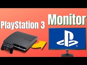 HOW TO TURN ON PLAYSTATION 3 ON VGA MONITOR