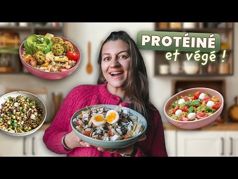 5 SALADES FACILES ET RAPIDES | Végé et protéinées à tester absolument cet été !