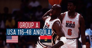 USA vs Angola (Group A) | Dream Team Barcelona '92
