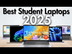 Top 5 Best Student Laptops 2025 [Don't Buy Before Watching!]