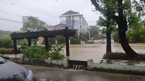 China: Typhoon In-Fa causes mass flooding in Zheijiang province