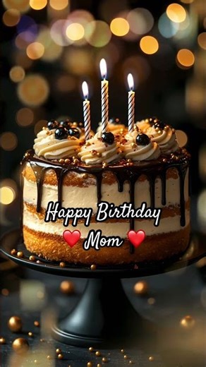 ❤️ Mom ❤️ Happy Birthday Card 🎂#birthdaywishes #birthdaygreetings #happybirthday