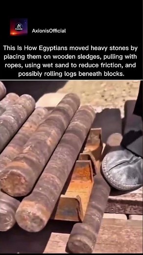 How Egyptians Moved Massive Pyramid Stones. 🤯😱
