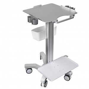 [Hot Item] in-Ut Ultrasound Cart Medical Equipment Cart Dental Device Salon Trolley Rolling Stand Tablet Cart Nursing Patient