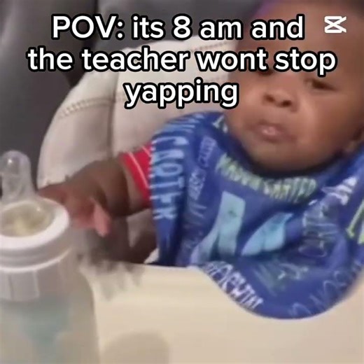 Teachers love yapping