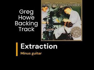 Greg Howe Fusion Backing Track - Extraction (original minus guitar)